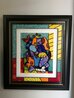 Dog with Bone 3-D 2015 Mixed Media w Glitter Limited Edition Print by Romero Britto - 1