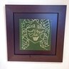 Olive Lady 2015 31x31 Mixed Media on Canvas - Signed Twice Original Painting by Romero Britto - 1