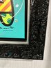 Loveable Cat Red and Orange V 2018 29x25 - Mixed Media on Canvas Original Painting by Romero Britto - 2