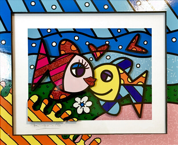 Happy Days 3-D 2016 Framed Limited Edition Mixed Media 12x14 by Romero ...