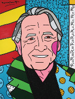 We Love Rauschenberg AP 2007 Limited Edition Print by Romero Britto - 1 We Love Rauschenberg AP 2007 Limited Edition Print by Romero Britto - 1
