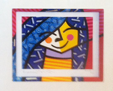 Untitled I Limited Edition Print - Romero Britto Untitled I Limited Edition Print - Romero Britto