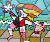 Golden Beaches Limited Edition Print by Romero Britto - 0