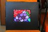 Untitled (Grapes) 2004 14x12 Original Painting by Romero Britto - 1