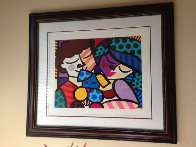 Three of Us 2005 Limited Edition Print by Romero Britto - 2