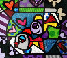 Untitled Lithograph Limited Edition Print by Romero Britto - 0