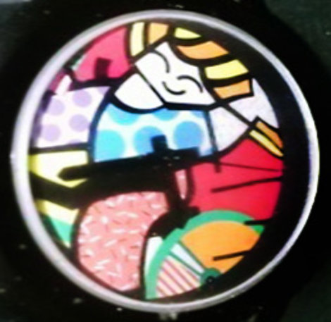 Girl on a Bicycle Watch 1993 Jewelry - Romero Britto