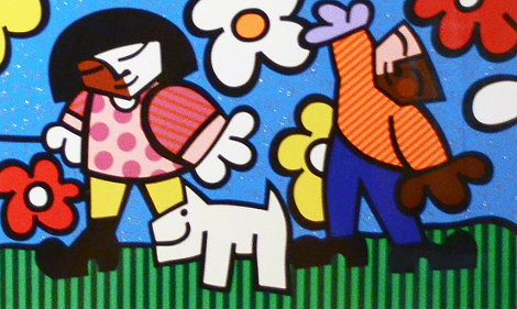 Seasons of Miracles, Four Seasons Suite of 4 Silkscreens 1996 Limited Edition Print - Romero Britto