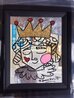 Little Prince 2015 22x25 Rare on Newsprint - Board  w Diamond Dust Original Painting by Romero Britto - 2