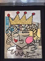 Little Prince 2015 22x25 Rare Newsprint Original Painting by Romero Britto - 1 Little Prince 2015 22x25 Rare Newsprint Original Painting by Romero Britto - 1