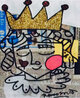 Little Prince 2015 22x25 Rare on Newsprint - Board  w Diamond Dust Original Painting by Romero Britto - 0