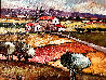 Purple Hills 2003 18x22 Original Painting by Slava Brodinsky - 0