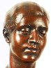 Yetta - Unique Bronze Sculpture 1933 12 in Sculpture by Joe Brown - 1