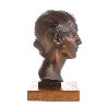 Yetta - Unique Bronze Sculpture 1933 12 in Sculpture by Joe Brown - 3