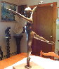 Ballerina Bronze Unique Sculpture 1965 33 in Sculpture by Joe Brown - 3