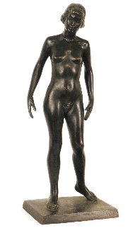 June Bronze Sculpture Unique 1949 13 in Sculpture - Joe Brown June Bronze Sculpture Unique 1949 13 in Sculpture - Joe Brown