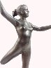 Ballet Attitude Bronze Sculpture 1969 10 in Sculpture by Joe Brown - 4