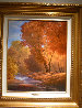 Autumn Blaze 1994 31x35 Original Painting by Wendell Brown - 1