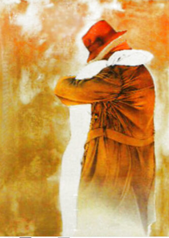 Abbraccio 1982 - Huge Framed Lithograph - The Kiss Limited Edition Print - Bruno Bruni