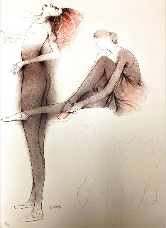Untitled Ballerinas 1980 Limited Edition Print - Bruno Bruni Untitled Ballerinas 1980 Limited Edition Print - Bruno Bruni