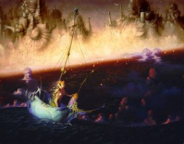 Voyage on the Water 1993 Limited Edition Print - Gil Bruvel Voyage on the Water 1993 Limited Edition Print - Gil Bruvel