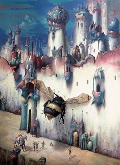 Infinitesimal City 1989 Limited Edition Print - Gil Bruvel Infinitesimal City 1989 Limited Edition Print - Gil Bruvel