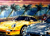 Untitled Car Painting 1998 38x48 Huge Original Painting by Michael Bryan - 2