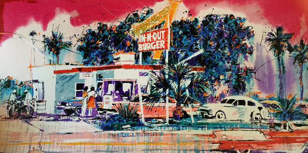 In N Out Burger Limited Edition Print by Michael Bryan