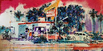In N Out Burger 28x48 Huge Limited Edition Print - Michael Bryan In N Out Burger 28x48 Huge Limited Edition Print - Michael Bryan