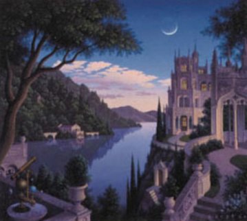 Cheshire Moon 1993 Limited Edition Print - Jim Buckels Cheshire Moon 1993 Limited Edition Print - Jim Buckels