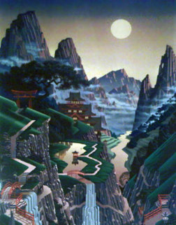 Seventh Torii 1989 48x35 Limited Edition Print - Jim Buckels Seventh Torii 1989 48x35 Limited Edition Print - Jim Buckels