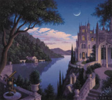 Cheshire Moon 1993 Limited Edition Print - Jim Buckels Cheshire Moon 1993 Limited Edition Print - Jim Buckels