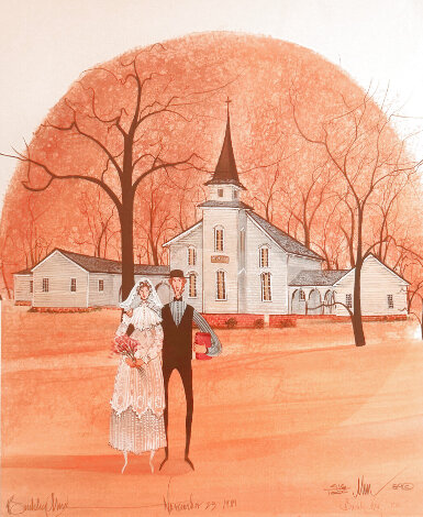 Virginia Wedding 1989 Limited Edition Print - Pat Buckley Moss