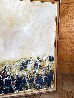 Untitled Military Painting 1960 43x54 - Huge - Early - Brittainy, France, Great Britain Original Painting by Guy Buffet - 4