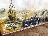 Untitled Military Painting 1960 43x54 - Huge - Early - Brittainy, France, Great Britain Original Painting by Guy Buffet - 3