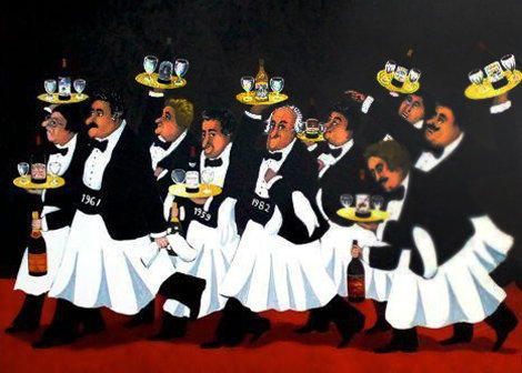 Race of Great Vintages Limited Edition Print - Guy Buffet