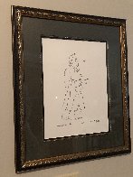 Epicurean Suite of 4, and an Original Drawing 'Soup and Cucaracha' 1996 21x18 w Remarque Limited Edition Print by Guy Buffet - 10 Epicurean Suite of 4, and an Original Drawing 'Soup and Cucaracha' 1996 21x18 w Remarque Limited Edition Print by Guy Buffet - 10