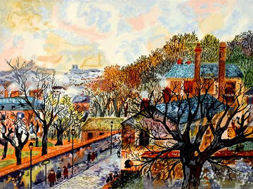 Paris Novembre Limited Edition Print - Guy Buffet Paris Novembre Limited Edition Print - Guy Buffet