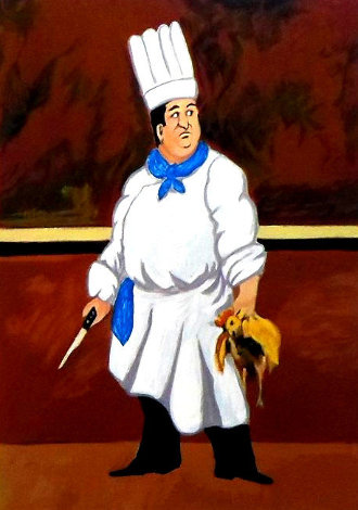 Chef Louis Limited Edition Print - Guy Buffet