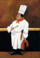 Chef Albert Limited Edition Print by Guy Buffet - 1 Chef Albert Limited Edition Print by Guy Buffet - 1