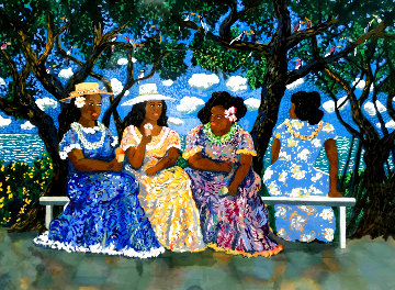 Shave Ice on Aloha Friday AP Limited Edition Print - Guy Buffet Shave Ice on Aloha Friday AP Limited Edition Print - Guy Buffet