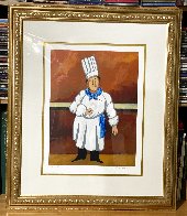 Chef Hubert Limited Edition Print by Guy Buffet - 1