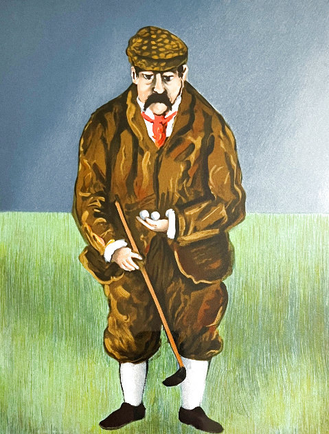 Scotland's John Ball 1994 - Golf Limited Edition Print by Guy Buffet