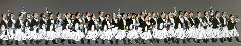 Liza's Wedding 2004 - Huge 57x22 Limited Edition Print - Guy Buffet