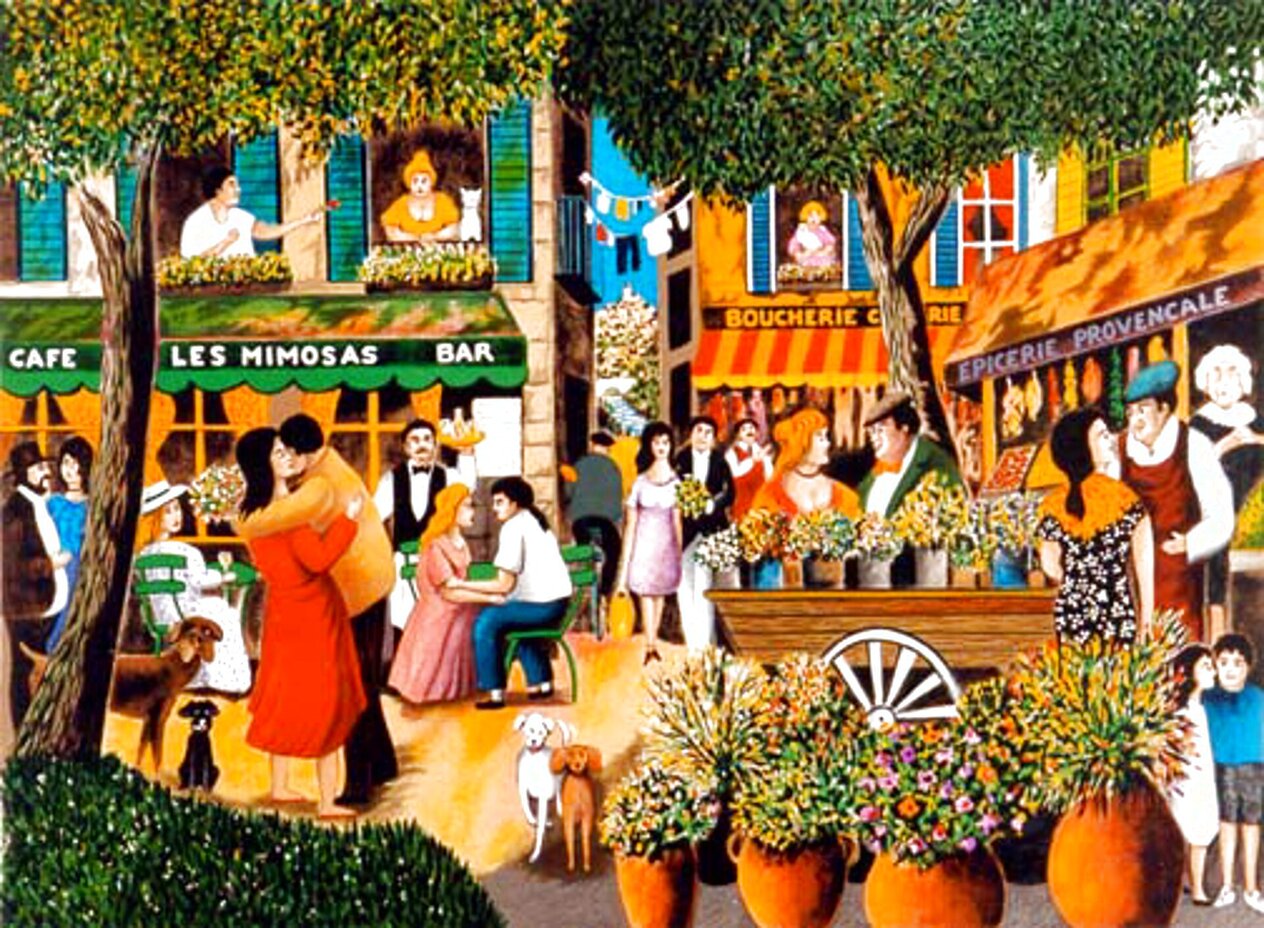 Springtime in Provence Limited Edition Lithograph by Guy Buffet - For ...