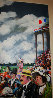 Grand Prix 1986 49x50 Original Painting by Guy Buffet - 1 Grand Prix 1986 49x50 Original Painting by Guy Buffet - 1