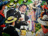 Grand Prix 1986 49x50 Original Painting by Guy Buffet - 3 Grand Prix 1986 49x50 Original Painting by Guy Buffet - 3
