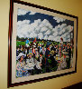 Grand Prix 1986 49x50 Original Painting by Guy Buffet - 4 Grand Prix 1986 49x50 Original Painting by Guy Buffet - 4