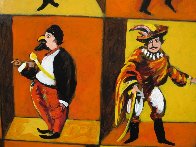 Spoleto Italy 2001 41x35 Original Painting by Guy Buffet - 5 Spoleto Italy 2001 41x35 Original Painting by Guy Buffet - 5