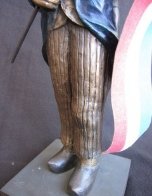 Le Sans Culotte Bronze Sculpture 1980 18 in Sculpture by Guy Buffet - 4 Le Sans Culotte Bronze Sculpture 1980 18 in Sculpture by Guy Buffet - 4